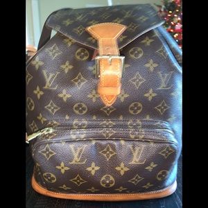 Louis Vuitton Montsouris GM Backpack-VGUC! 💯
